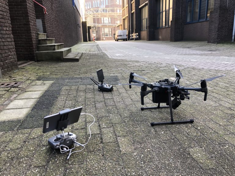 Unite2Build laserscanning Drone inspectie gevels