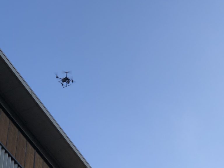 Unite2Build laserscanning Drone inspectie