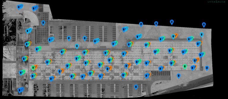 360 graden foto's van laserscanner