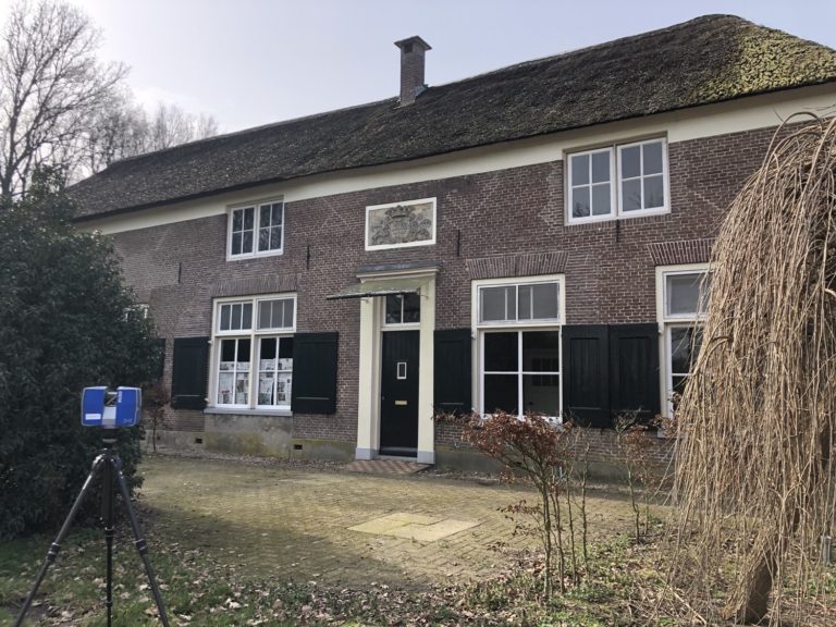 renovatie boerderij obv laserscanning