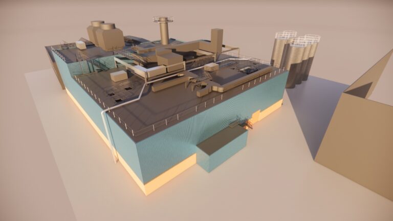 factory 3d model obv pointcloud