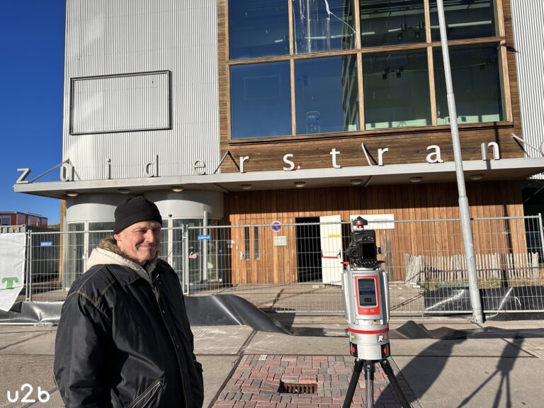 u2b demontage zuiderstrandtheater 3d laserscanning