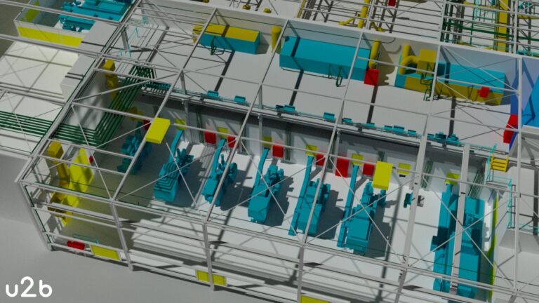 industry factory as-built 3d CAD model
