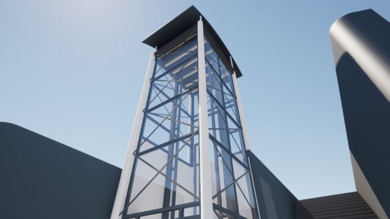 laserscanning station lift renovatie