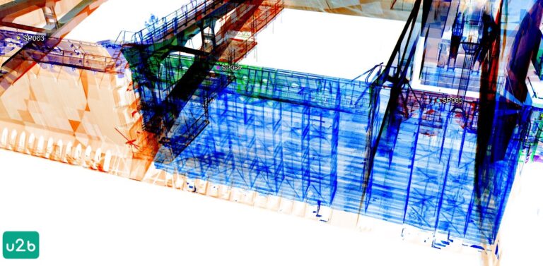 pointcloud schuif Haringvlietdam